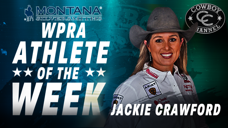 Montana Silversmiths WPRA Athlete of the Week: Jackie Crawford Claims First RodeoHouston Title