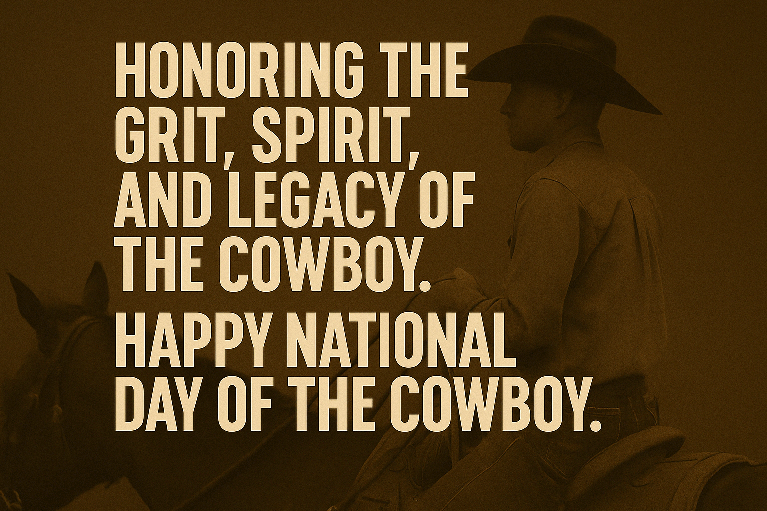 Honoring the Spirit of the Cowboy — WCRA Celebrates National Day of the Cowboy
