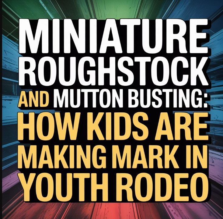 miniature roughstock and mutton bustin